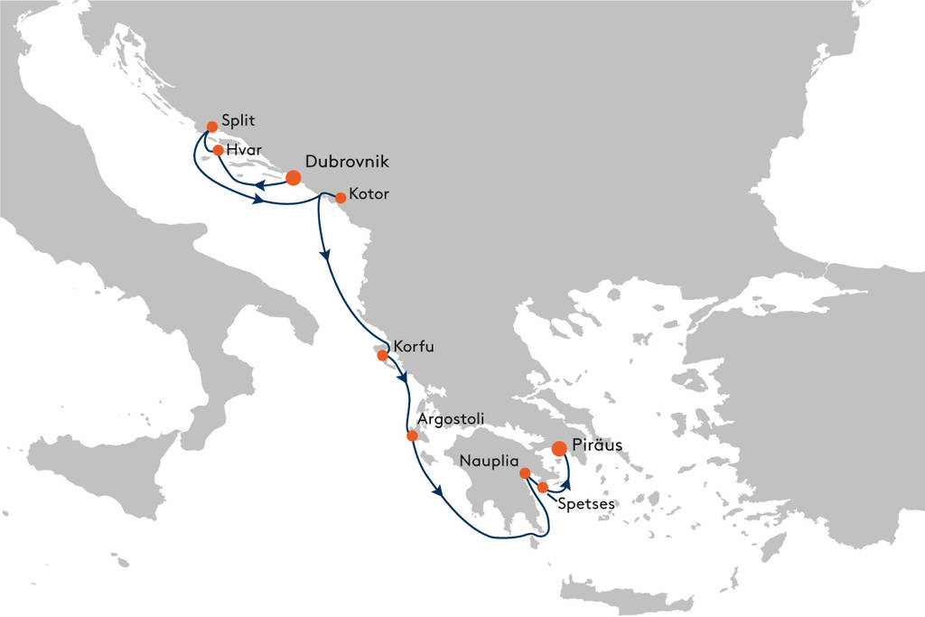 Unbeschreibliche Schnheit: Von Dubrovnik nach Pirus