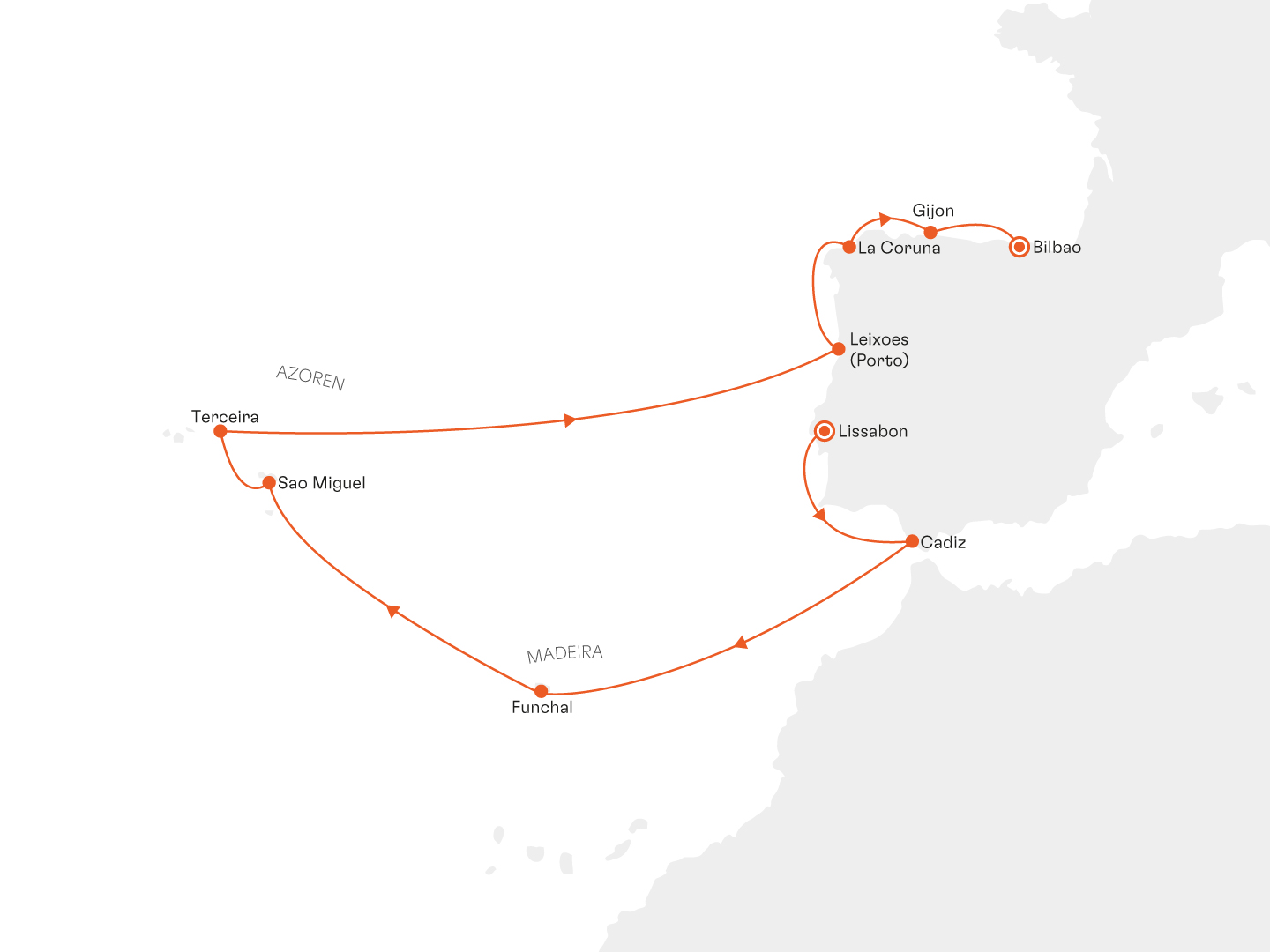 Atlantische Inseln und die Aura Spaniens