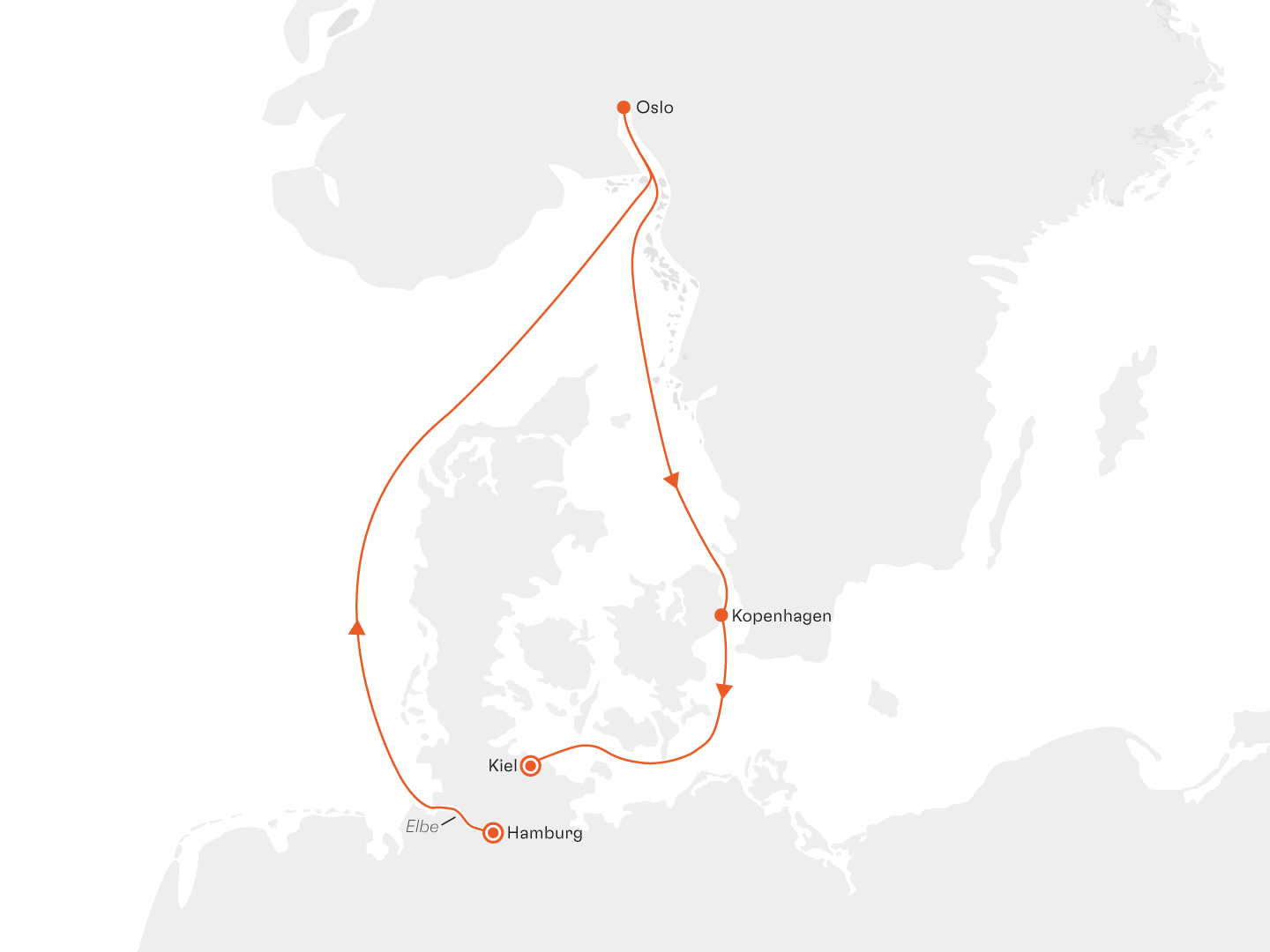 Metropolen des Nordens: Oslo und Kopenhagen