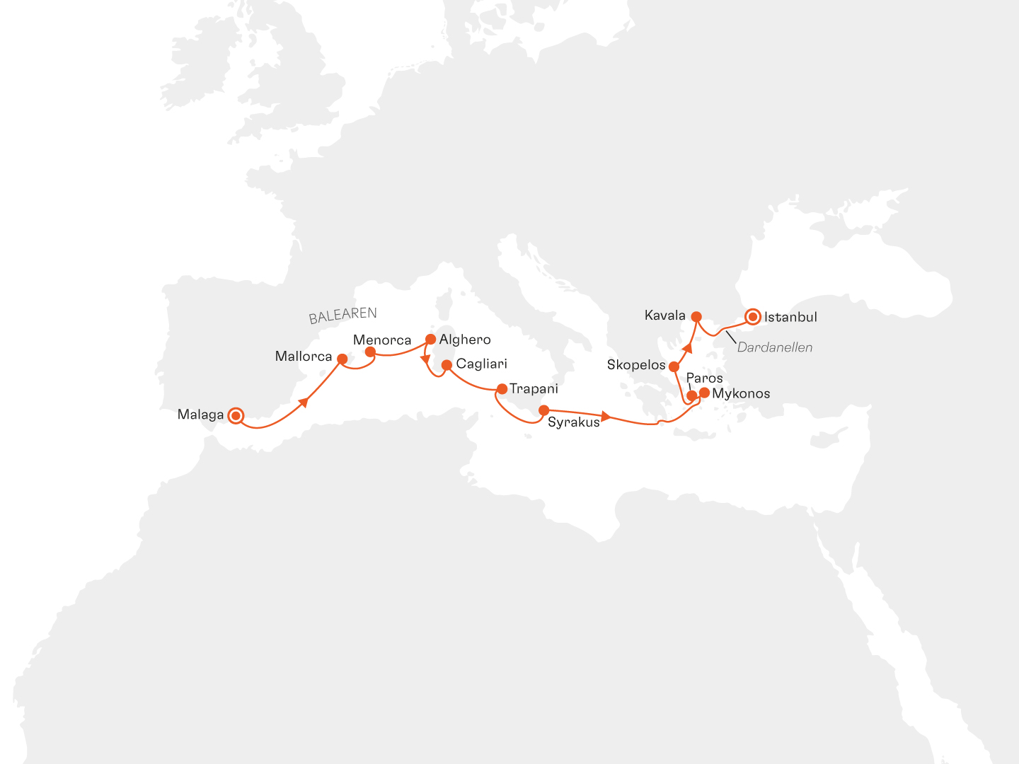 Mediterranes Inselhopping de luxe