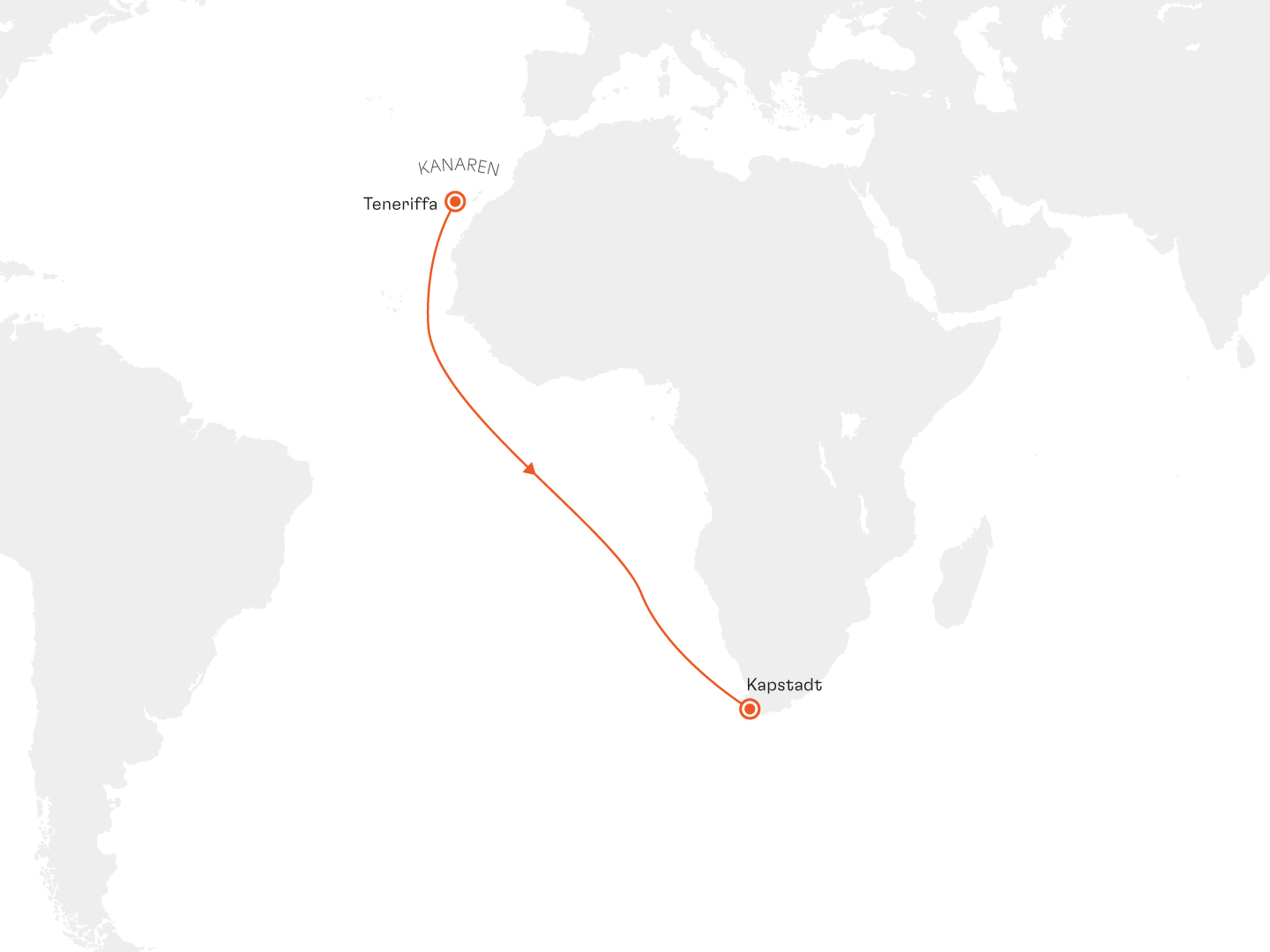 Meeresrauschen von Teneriffa bis Kapstadt