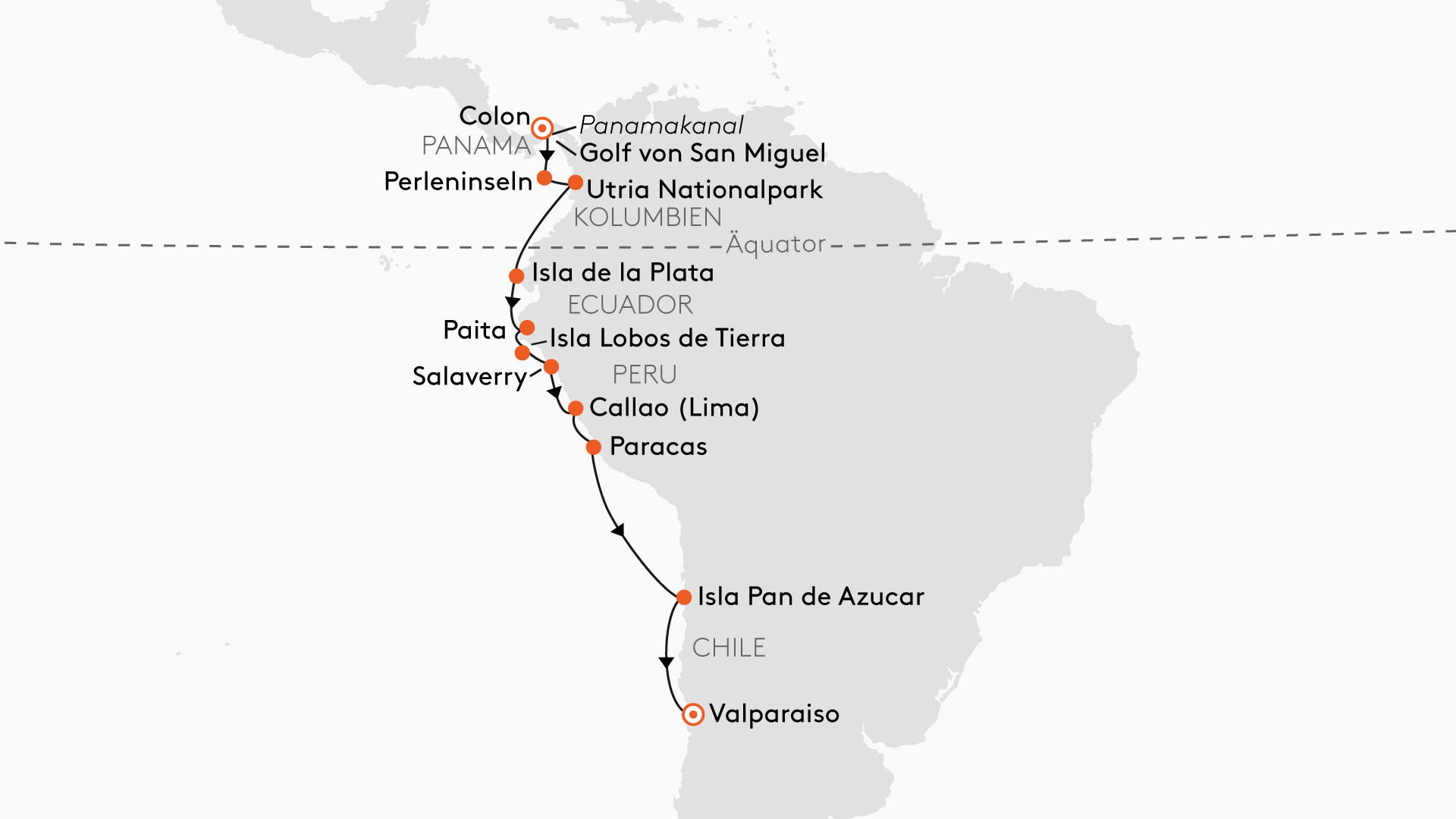 Expedition Sdamerika mit Panamakanal: Bilderbuch der Schpfung