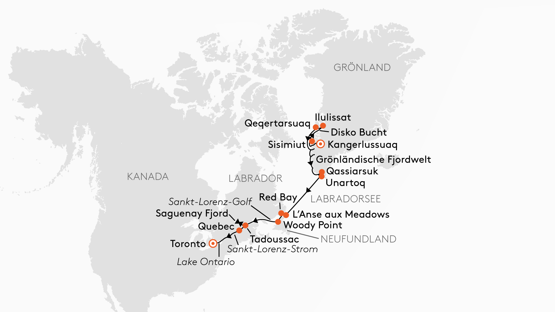 Expedition Grnland, Neufundland und Sankt-Lorenz-Strom: Strahlendes Eis und sattgrne Wlder