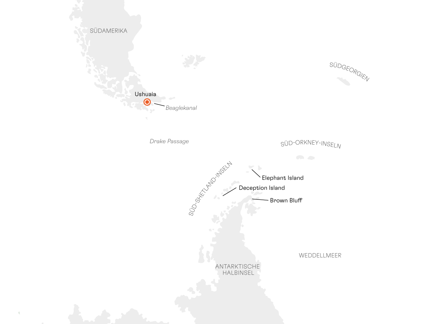 Expedition Antarktis: Sdgeorgien und Antarktische Halbinsel