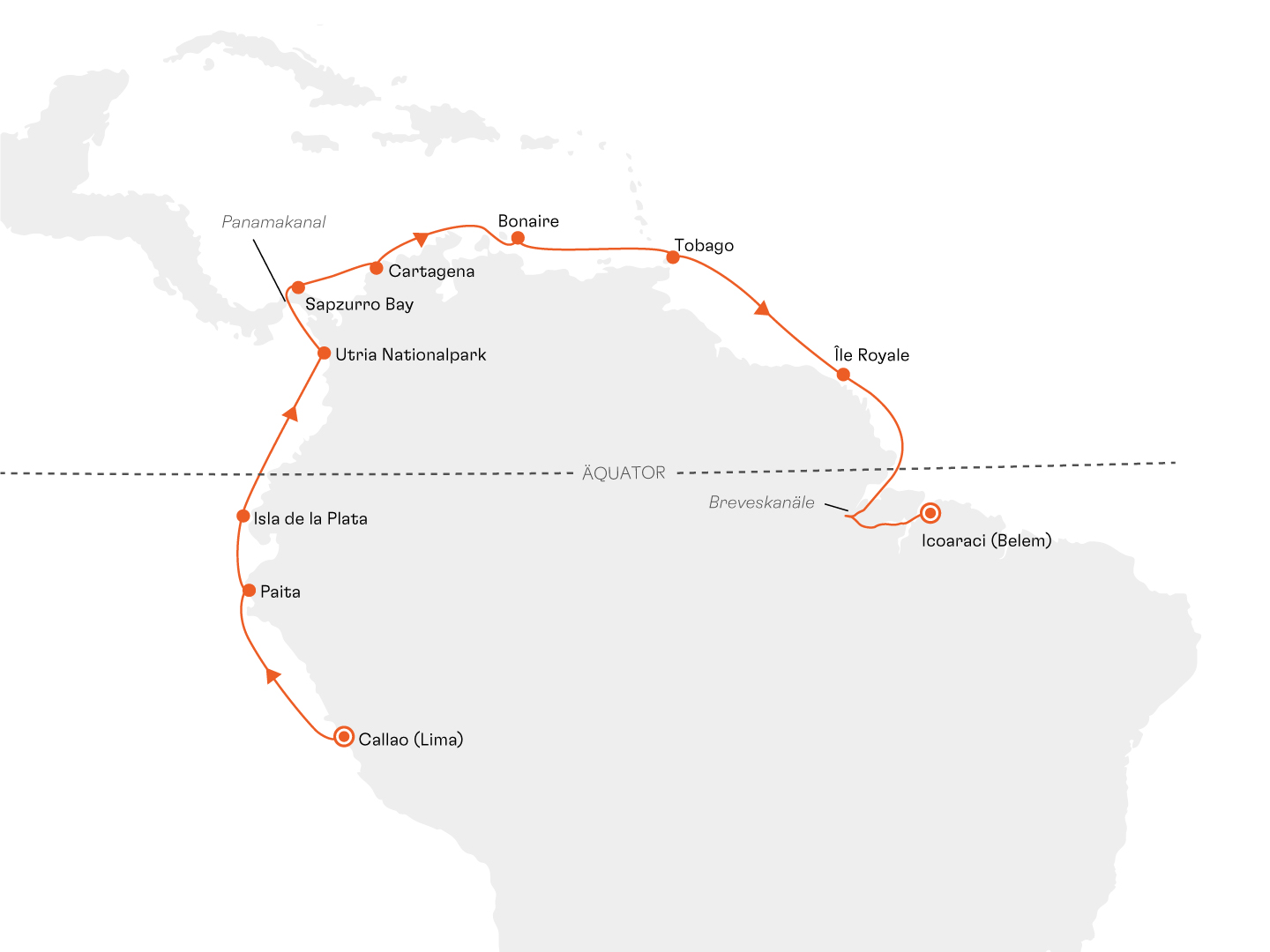 Expedition Sd- und Mittelamerika mit Panamakanal: Grenzenloses Kaleidoskop der Schpfung