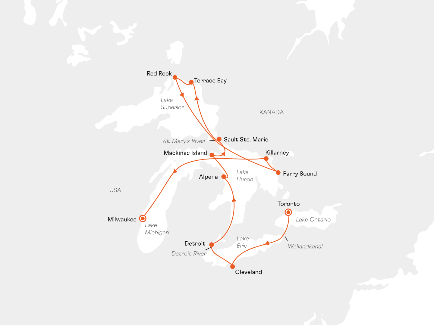 Great Lakes: Geheimnisse eines Ozeans mitten in der Wildnis