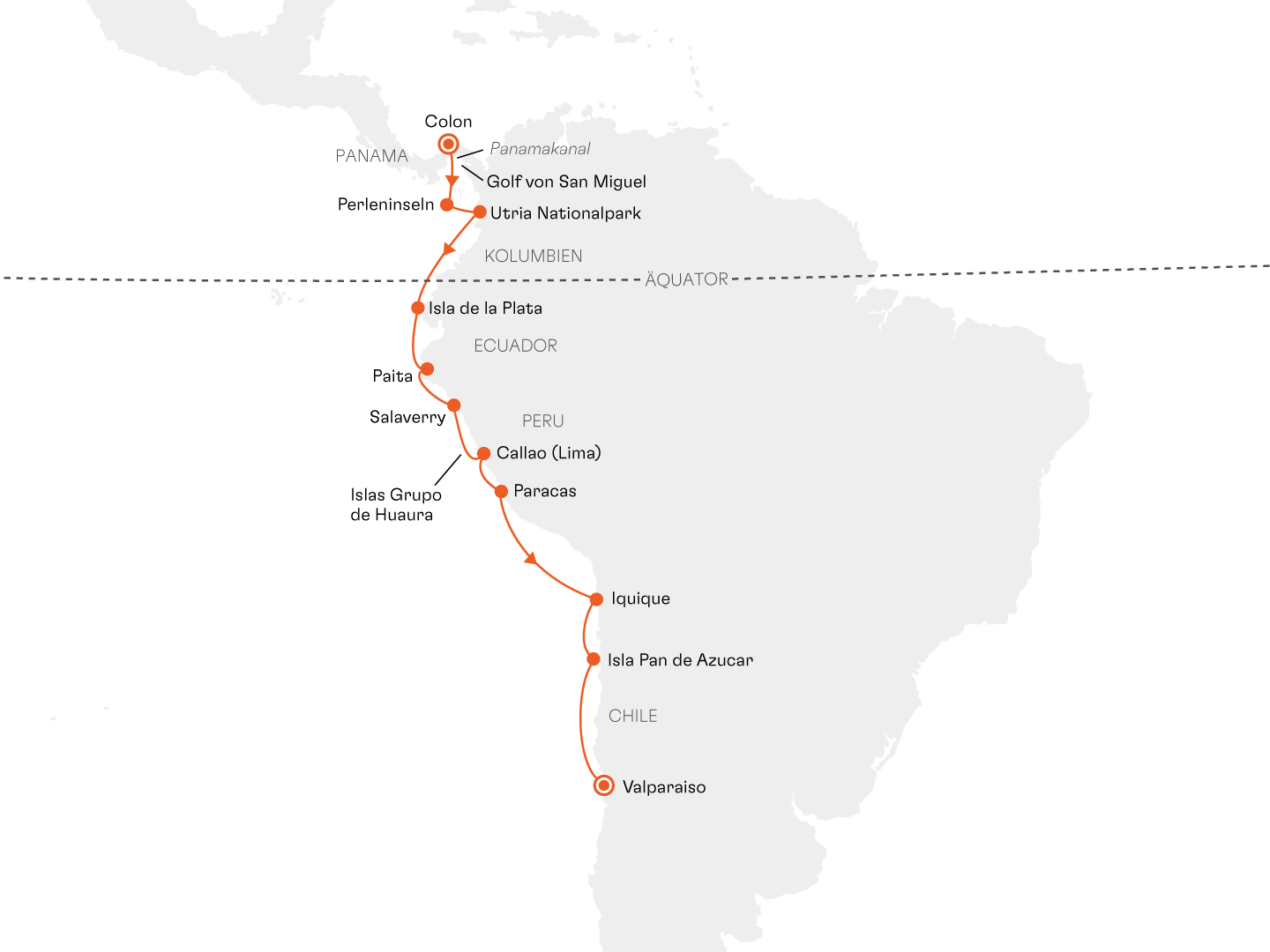Expedition Sdamerika mit Panamakanal: Auf Tuchfhlung mit der ppigen Natur