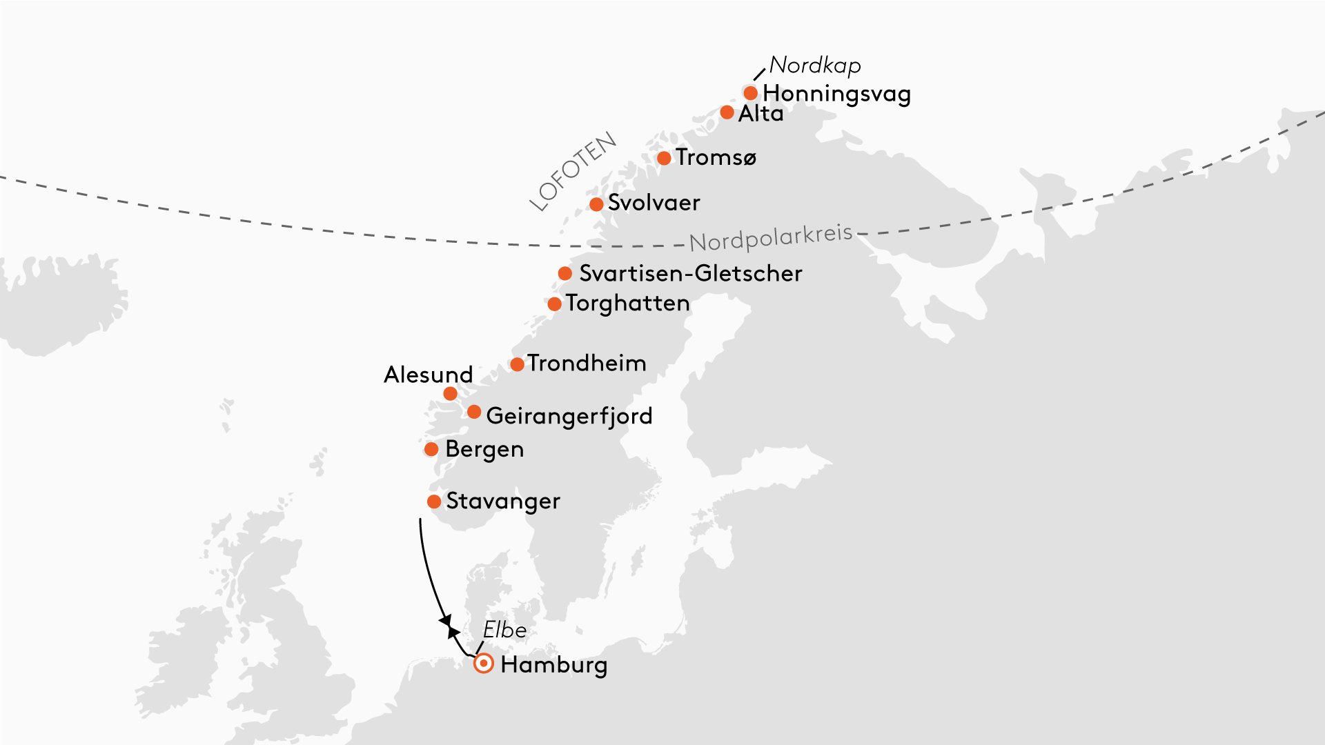 Polarlicht-Abenteuer Norwegen  Lichtblicke des Nordens