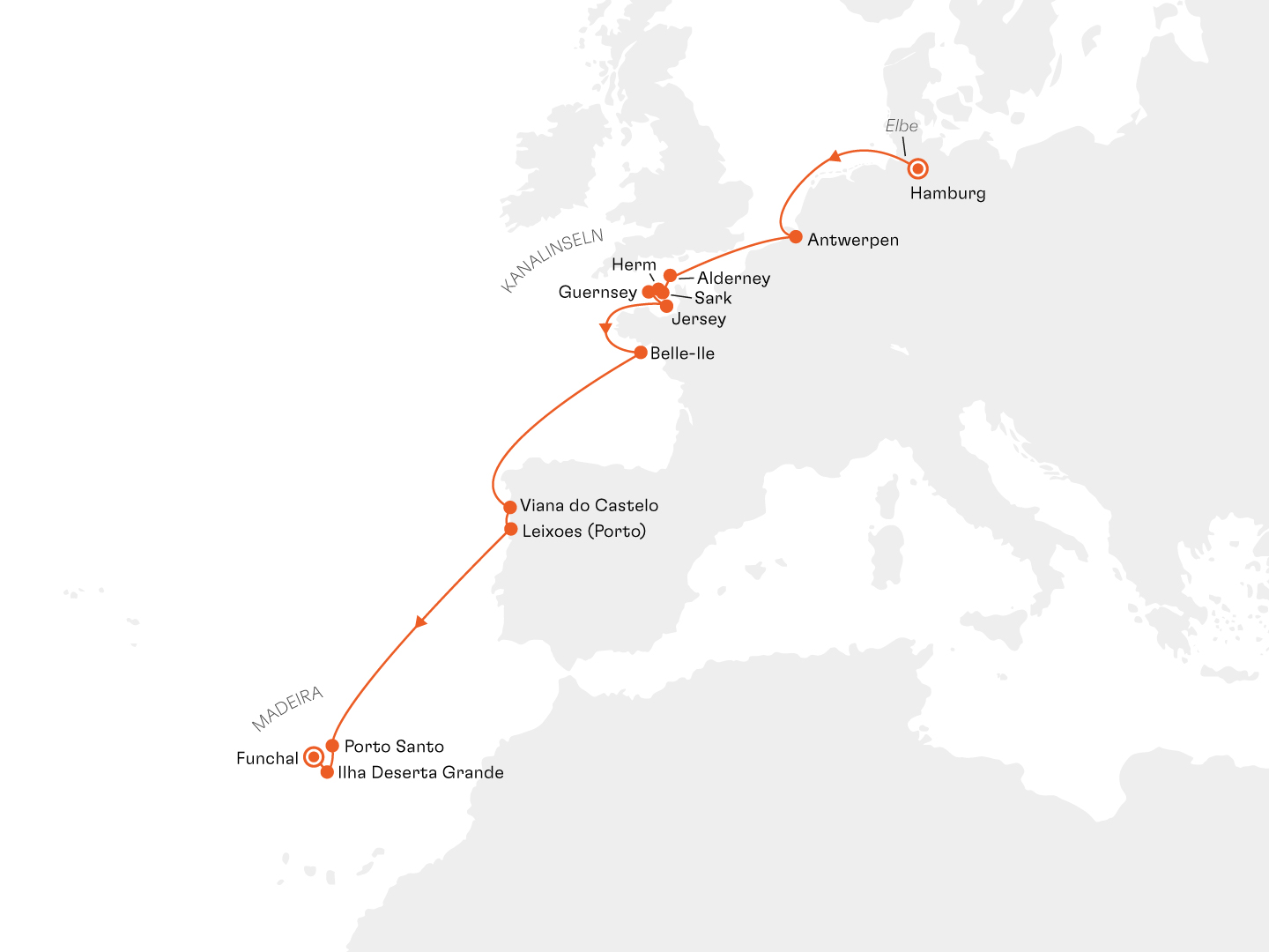 Kanalinseln und Portugal mit Madeira: Europa zwischen Barock und Atlantik-Klippen