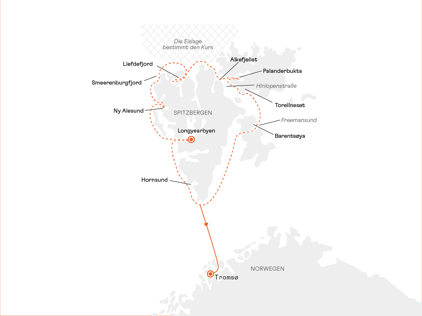 Expedition Spitzbergen-Umrundung: Polarer Mythos  rundum spektakulr