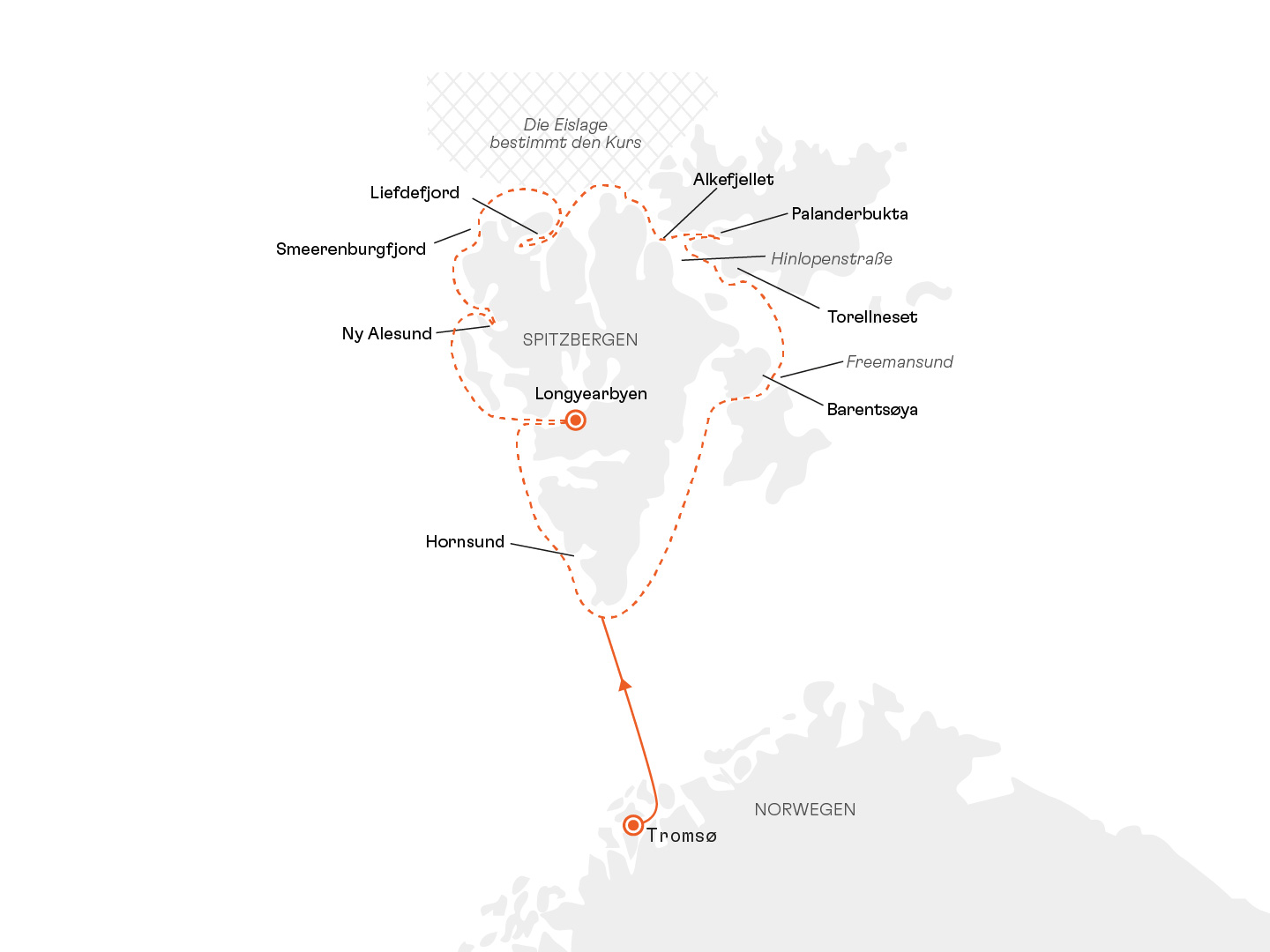 Expedition Spitzbergen-Umrundung: Polarer Mythos  rundum spektakulr