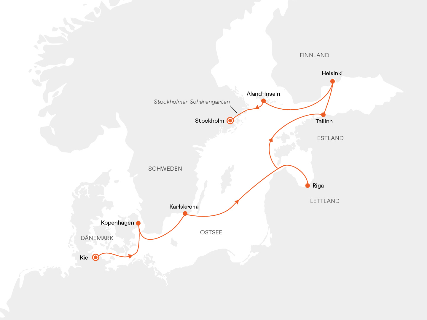 Ostsee mit Aland-Inseln: Das Gold der Ostsee in tausendfacher Gestalt
