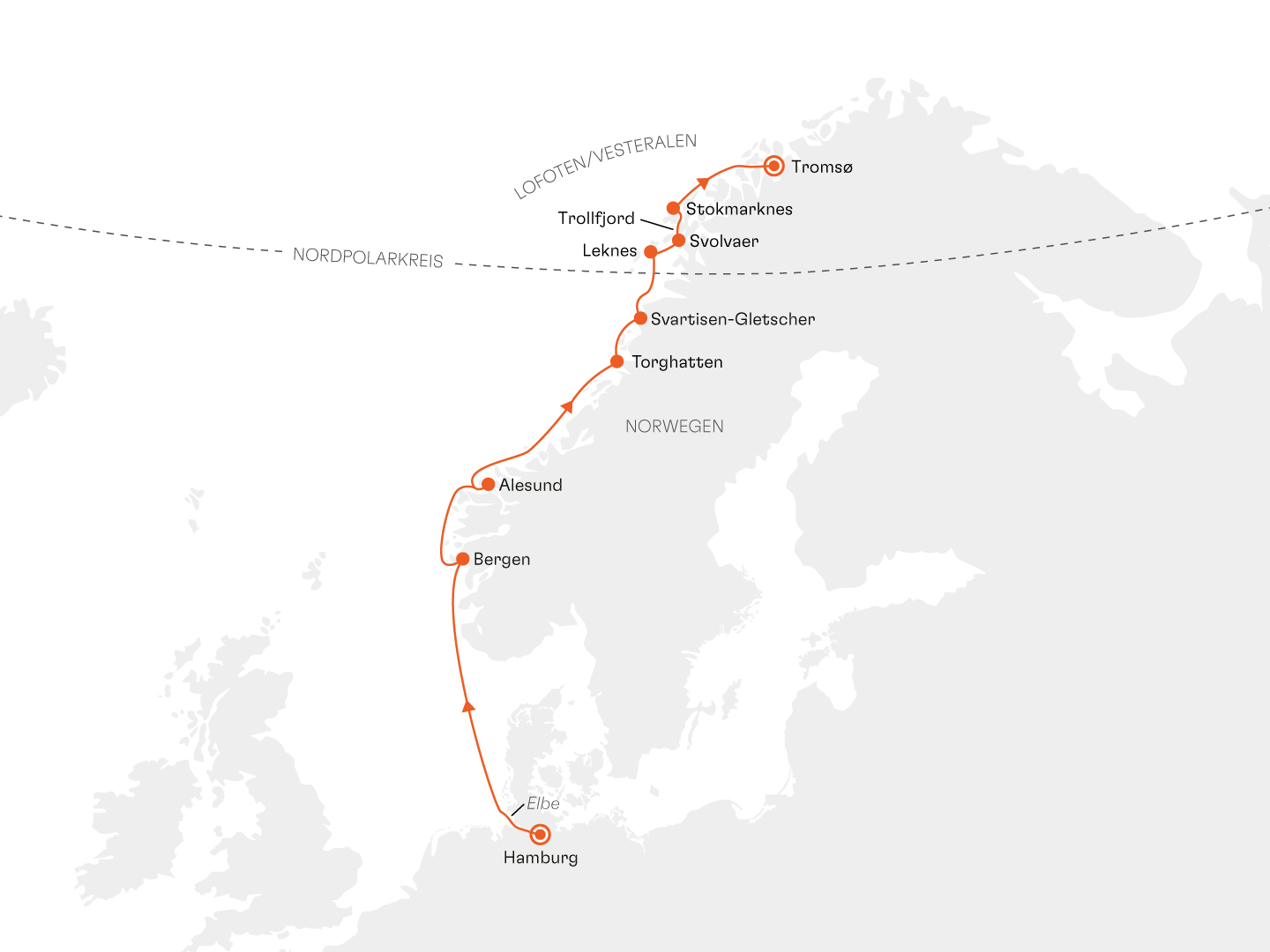 Norwegens Fjorde mit Lofoten und Vesteralen: Im Bann der wilden Nordmeer-Inseln