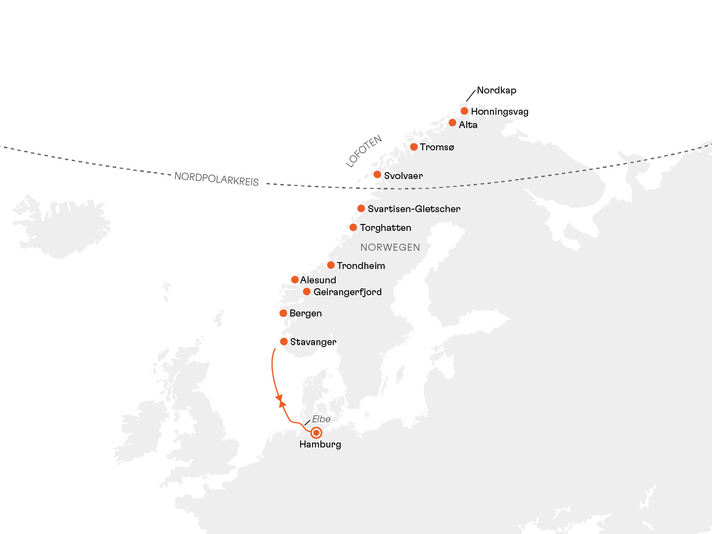 Polarlicht-Abenteuer Norwegen: Kurs auf magische Polarlichter