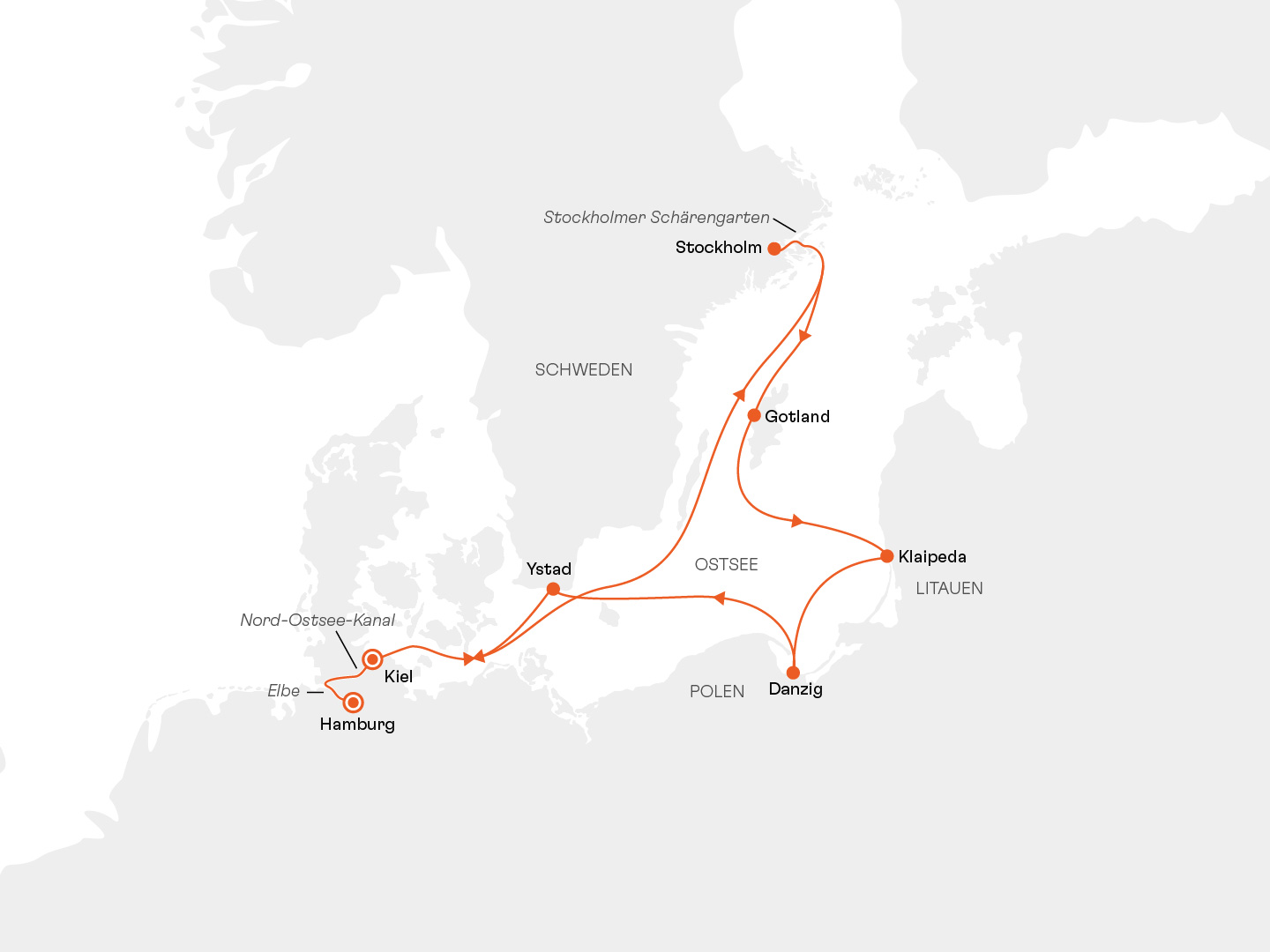 Adventsreise Ostsee: Winterzauber im Mare Balticum