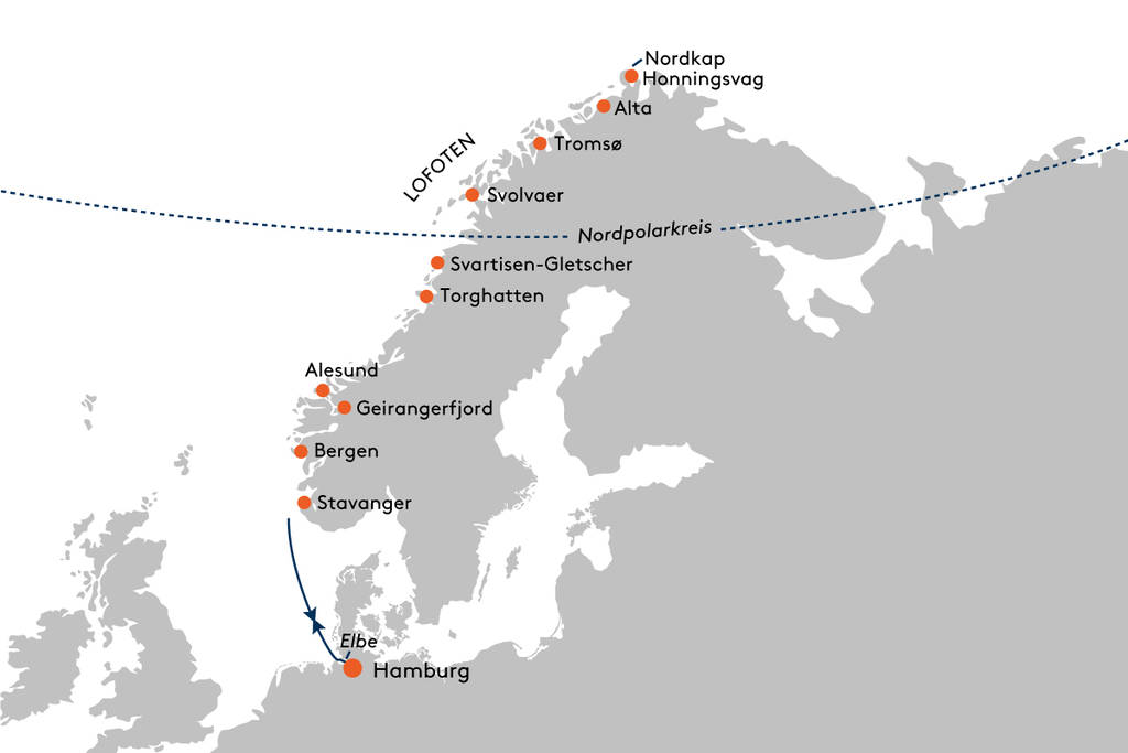 Polarlicht-Abenteuer Norwegen  Weie Welt der funkelnden Abenteuer