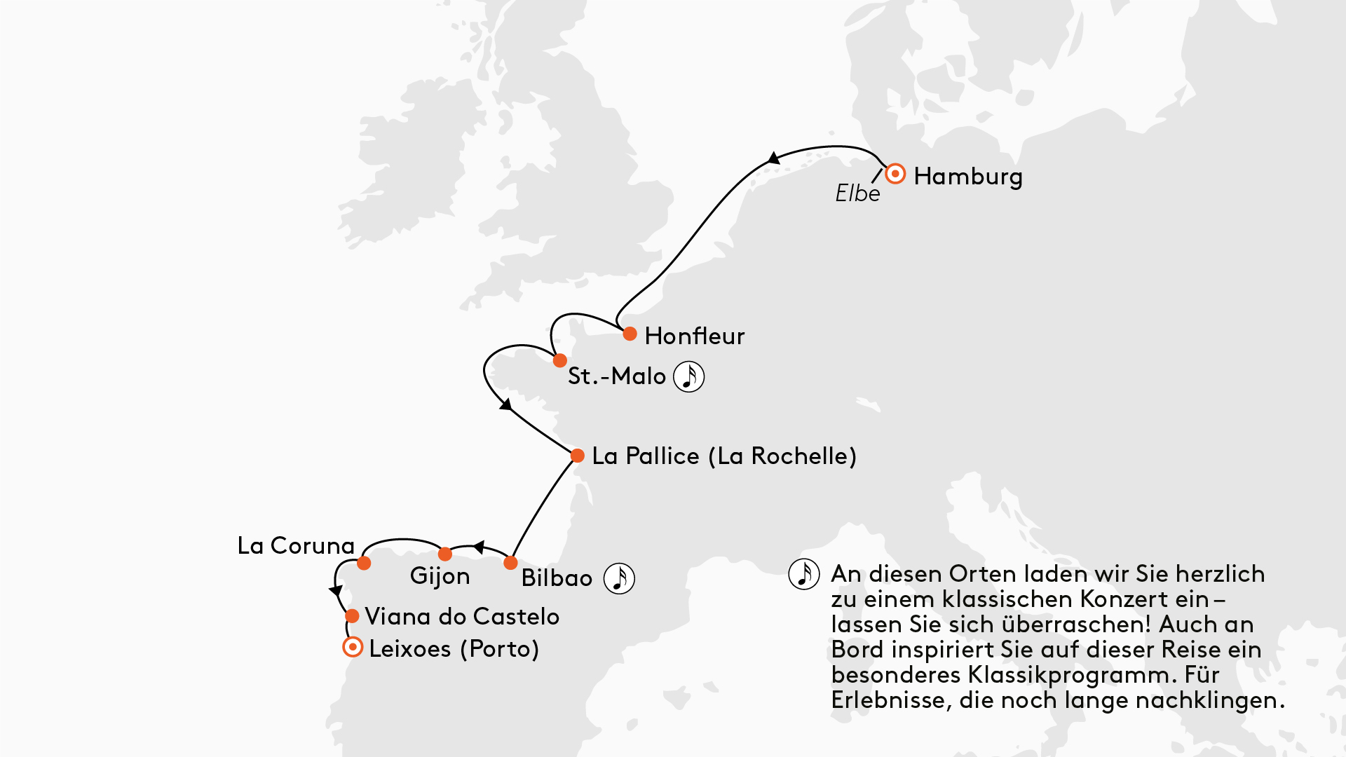 Westeuropa: Ein Medley der Meisterwerke von Mensch und Natur