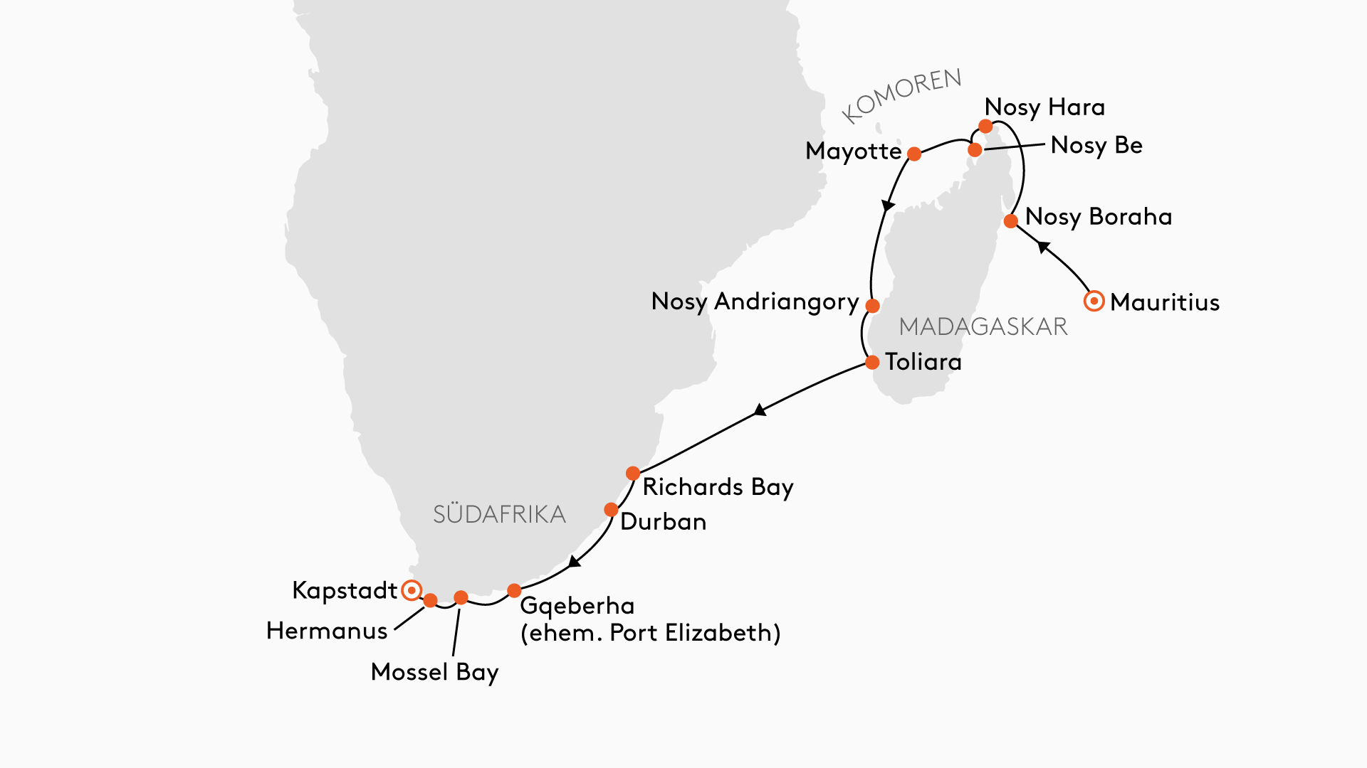 Expedition Madagaskar und Sdafrika: Wildniswunder mal zwei