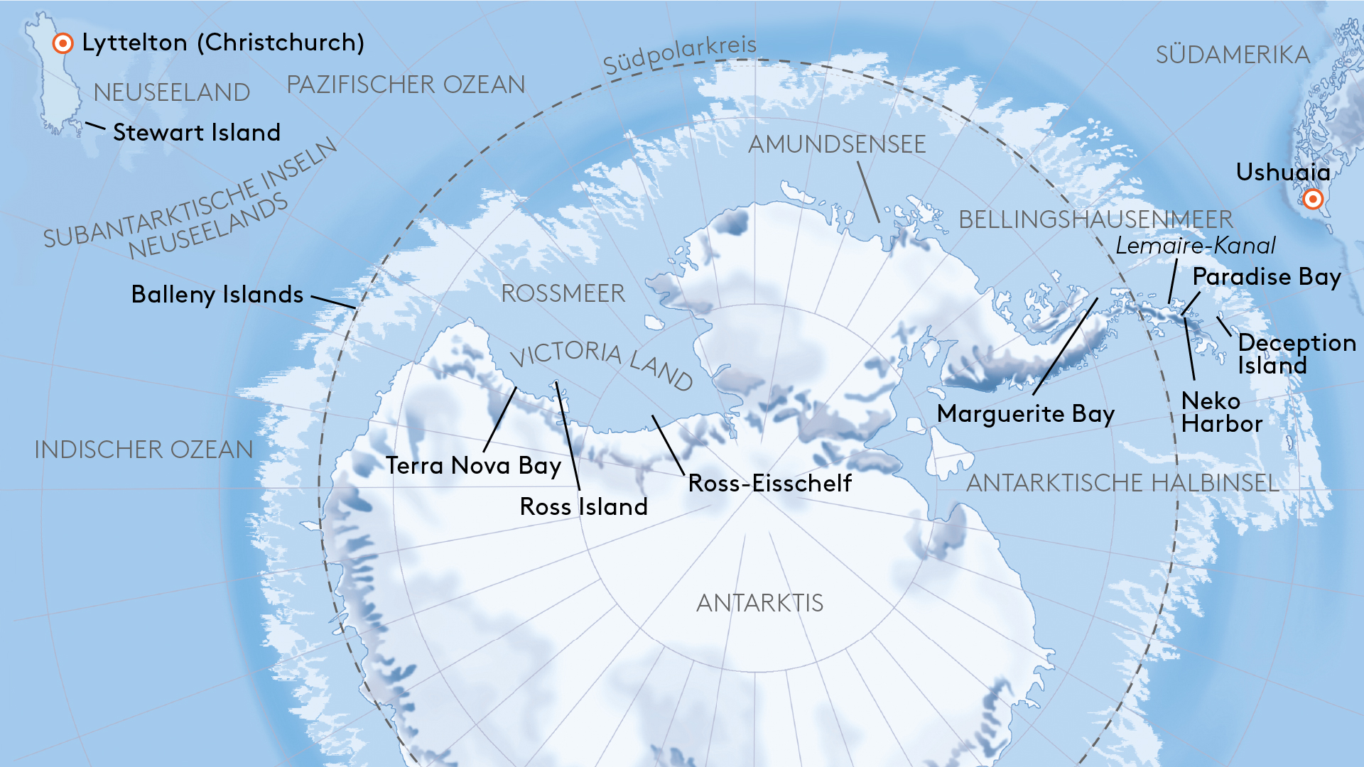 Expedition Semi-Circumnavigation Antarktis (Halbumrundung): Eines der grten Wagnisse unserer Zeit