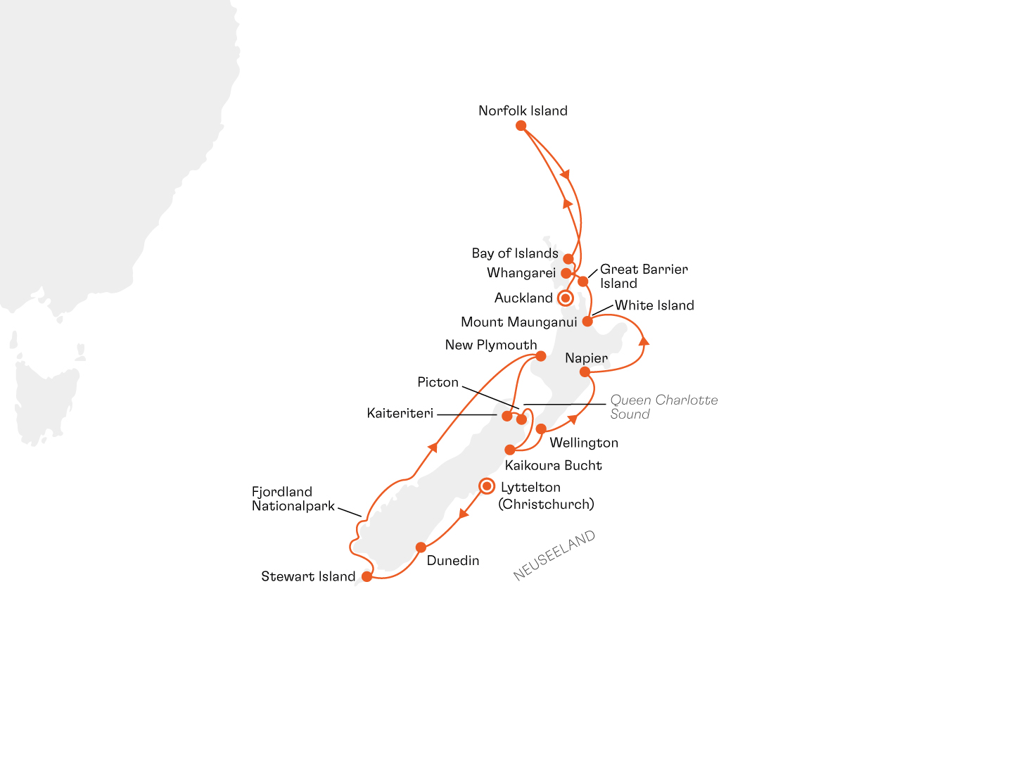 Neuseeland: Groe Kontraste am Ende der Welt