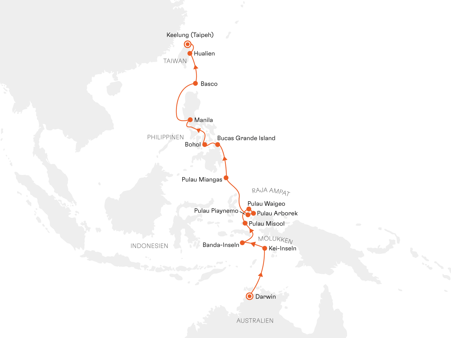 Expedition Molukken, Raja Ampat und Philippinen: Paradiese ber und unter Wasser