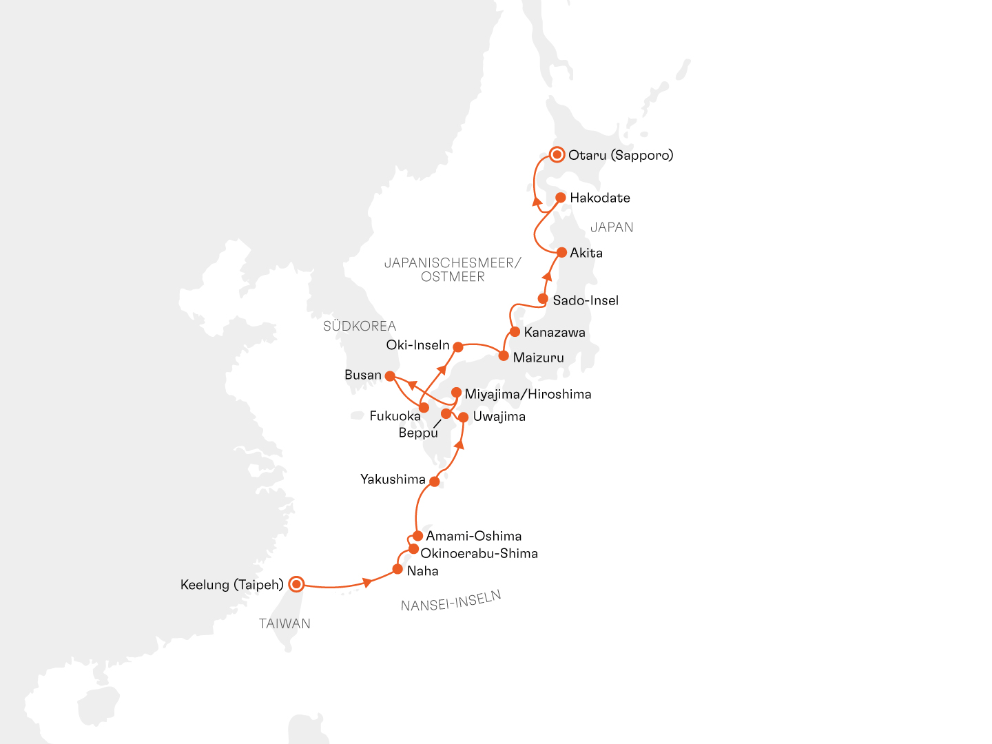 Unbekanntes Japan und Sdkorea: In einem Reich voller Rtsel