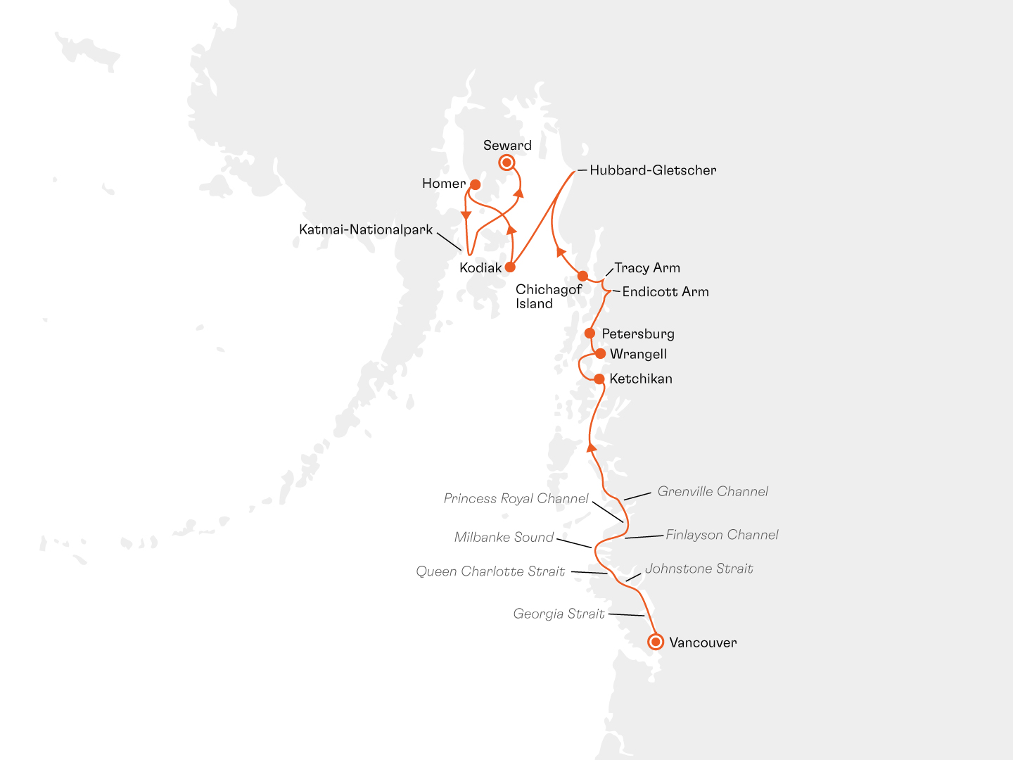 Alaska (Inside Passage): Wo die Wildnis das Drehbuch schreibt