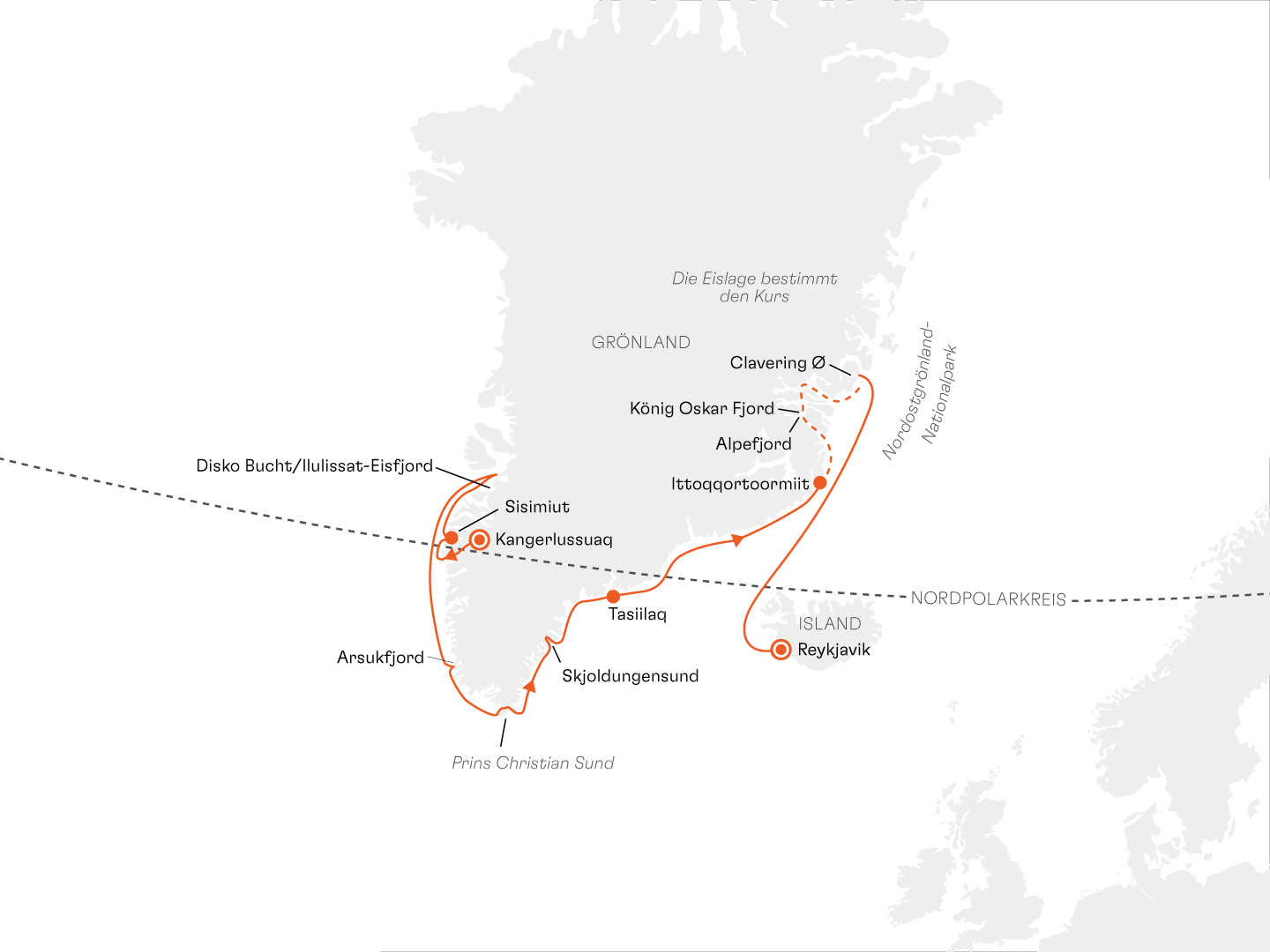 Expedition West- und Ostgrnland: Durch Fjorde, Eis und Zeit
